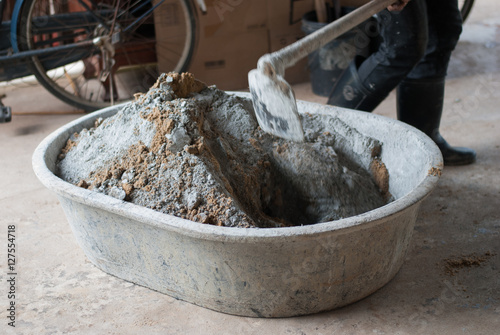cement concrete mixer