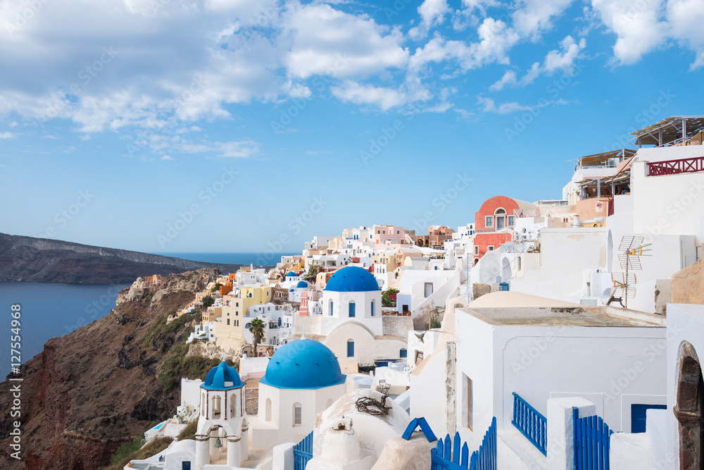 Fototapeta premium Wyspa Santorini