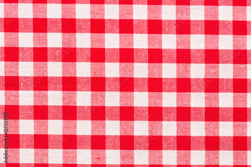 Tablecloth background red pattern.