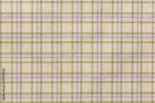 Twill texture in stripes of purple & violet on white background.