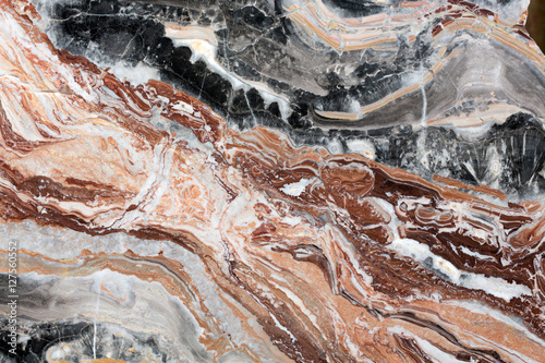 Multicolored marble texture for design.