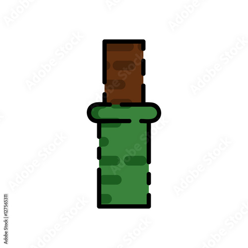 Wine flat icon