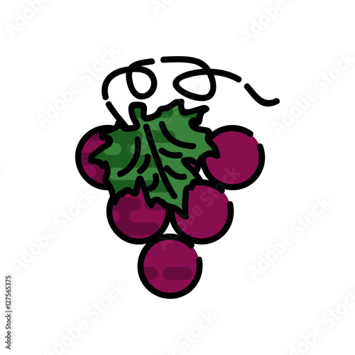 Wine flat icon
