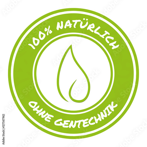 Button 100% Natürlich