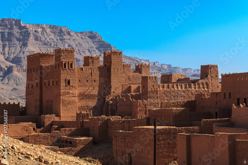Kasbahs in the Draa valley.