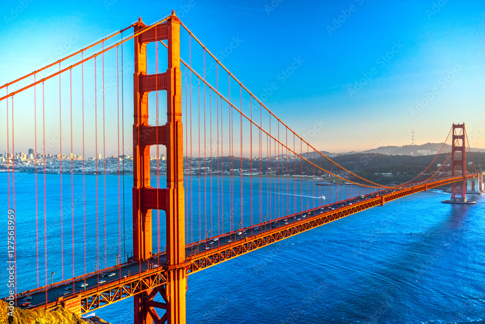 Fototapeta premium Golden Gate, San Francisco, California, USA.