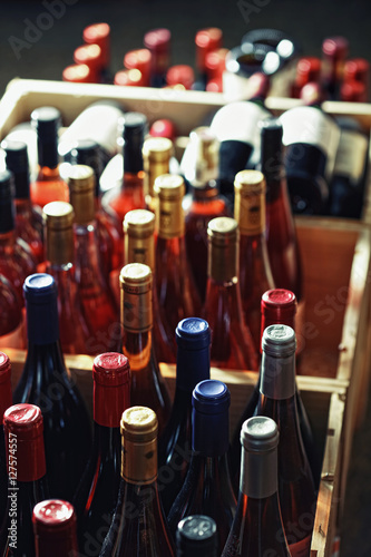 Cases of bottles