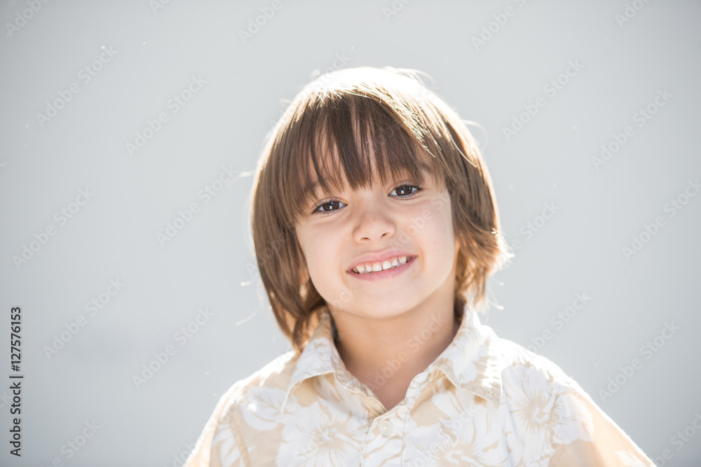 Kid posing Kid posing