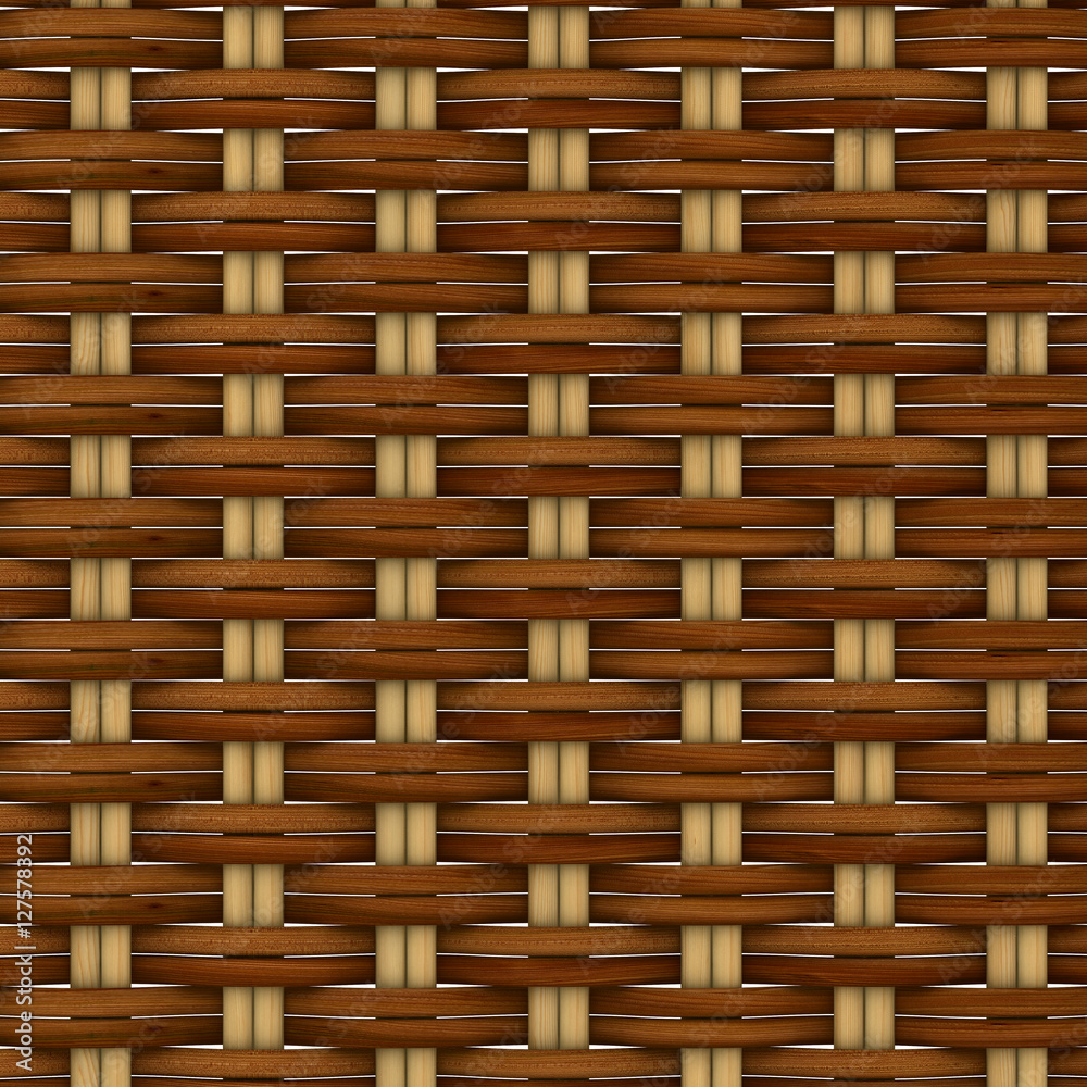 Abstract decorative wooden textured basket weaving. 3D image Abstract decorative wooden textured basket weaving. 3D image