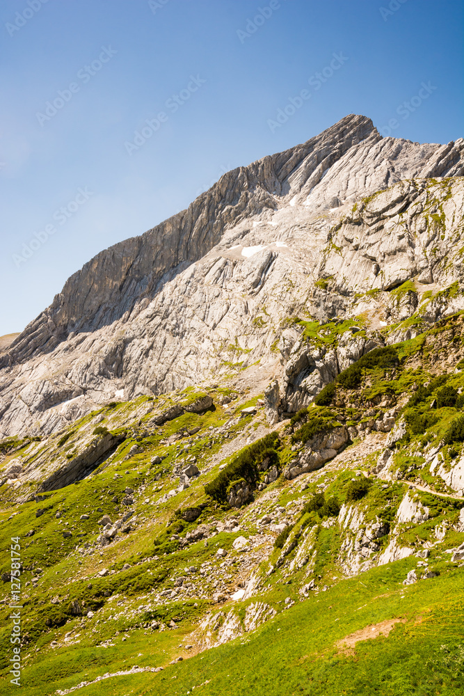 Alpspitze mountain in Bavaria