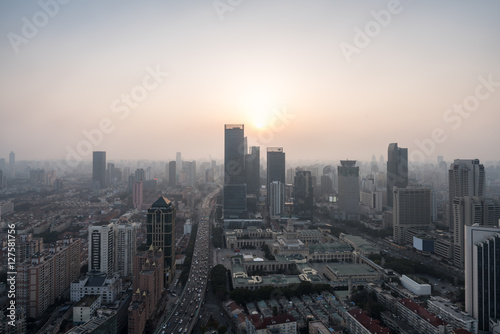 Panoramic view of cityscape and city skyline © YANG WEI CHEN 