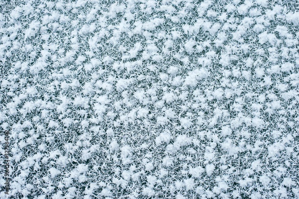 Textures of snow and ice Textures of snow and ice