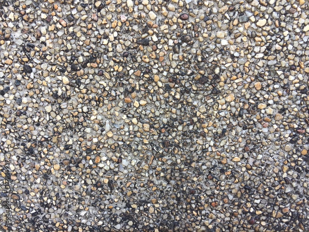 Brown small stone background texture Brown small stone background texture