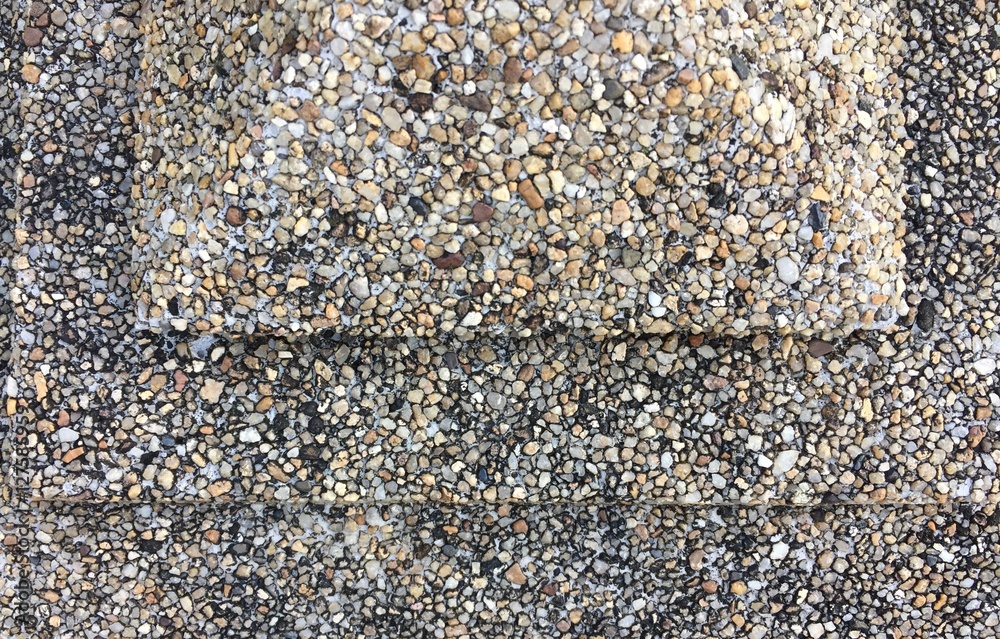 Brown small stone background texture Brown small stone background texture
