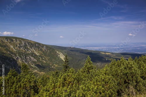 Mountain trail in Karkonosze