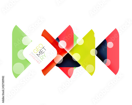 Free Download Colorful squares, geometric elements - GFXLoad