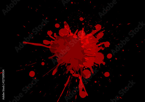 vector splatter red color background. illustration vector design