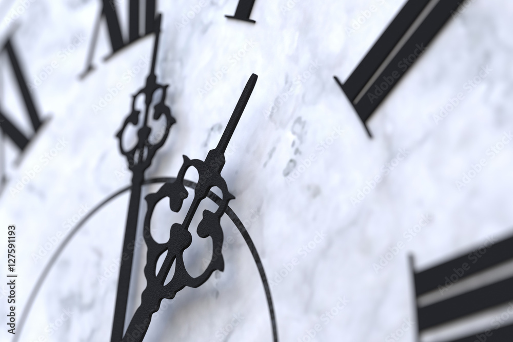 A hand of a clock A hand of a clock