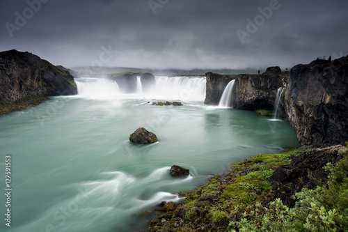 Beautifull Godafoss waterfall in Iceland