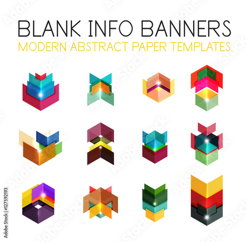 Business infographics templates