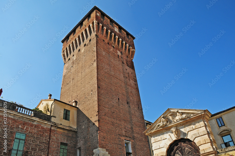 Vicenza, la torre del Castello