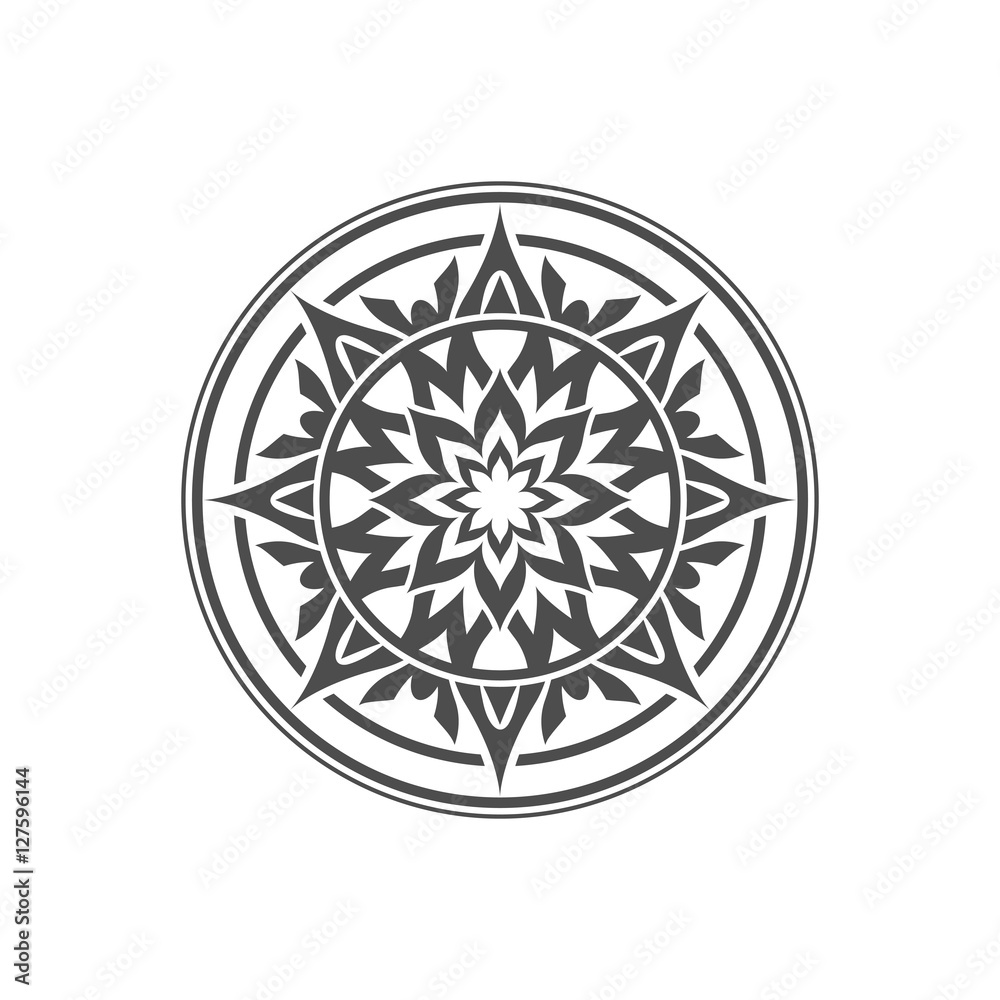 Abstract decorative element ,circle pattern Abstract decorative element ,circle pattern