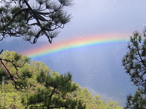 Arc en ciel - La Palma - Iles des Canaries