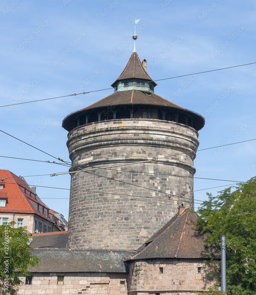 round tower in Nuremberg round tower in Nuremberg