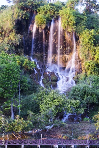 Thararak waterfall baan chedi kho, Mae sot, Tak, Thailand photo