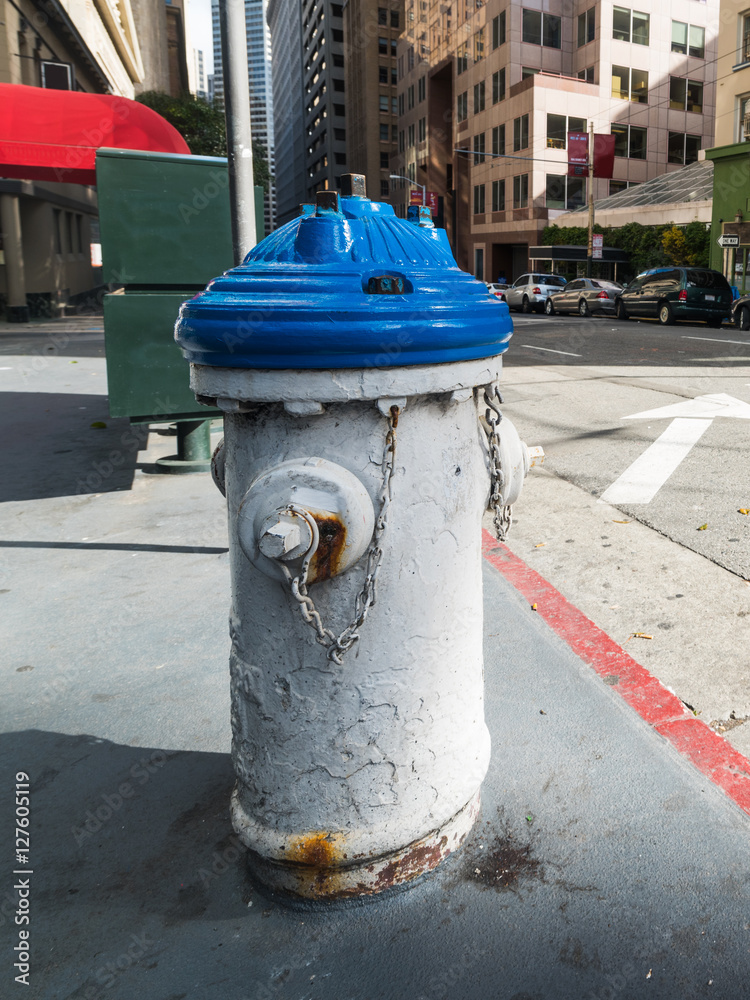 fire hydrant in downtown San Francisco fire hydrant in downtown San Francisco
