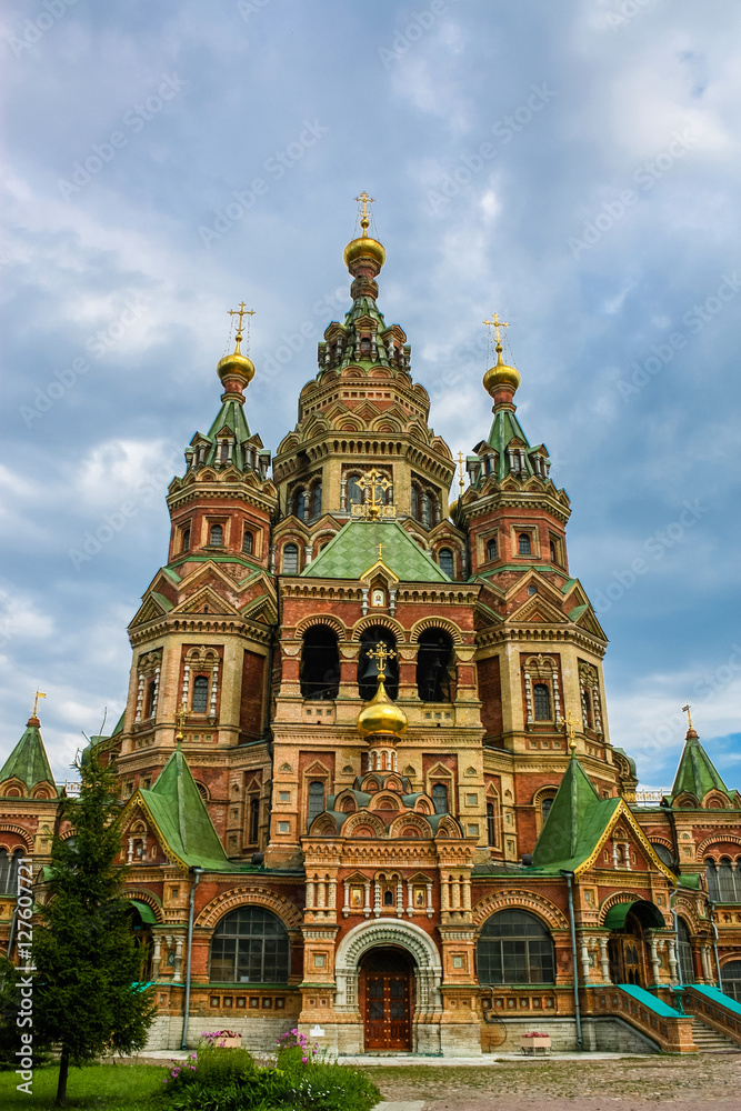 Russia, Saint-Petersburg. Peter and Paul Cathedral - Peterhof.