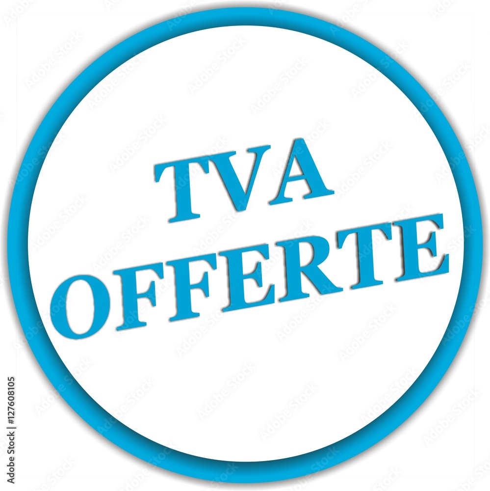bouton TVA offerte