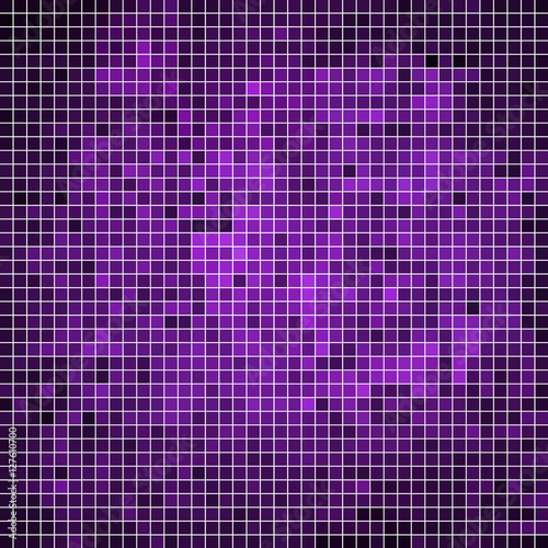 abstract vector square pixel mosaic background