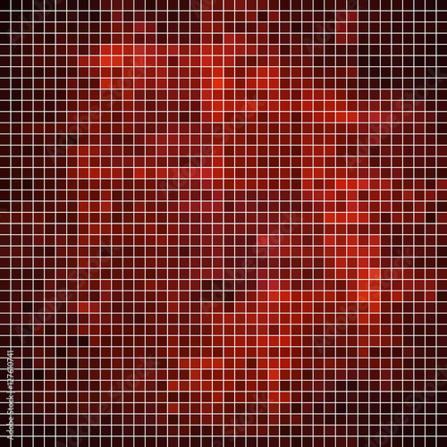 abstract vector square pixel mosaic background