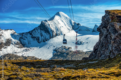Gletscher welt Kitzsteinhorn in eine paradise für Winter und Sommer Urlaub. photo