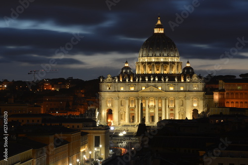 Vatican at night