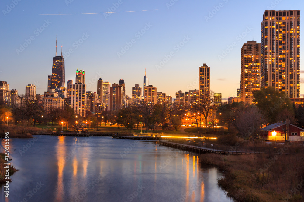 Fototapeta City of Chicago