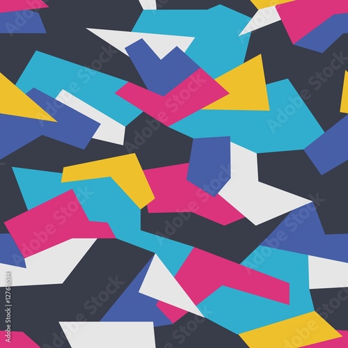 Polygonal Camouflage Pattern
