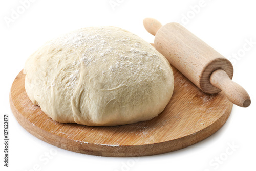 Konstfotografi fresh raw dough