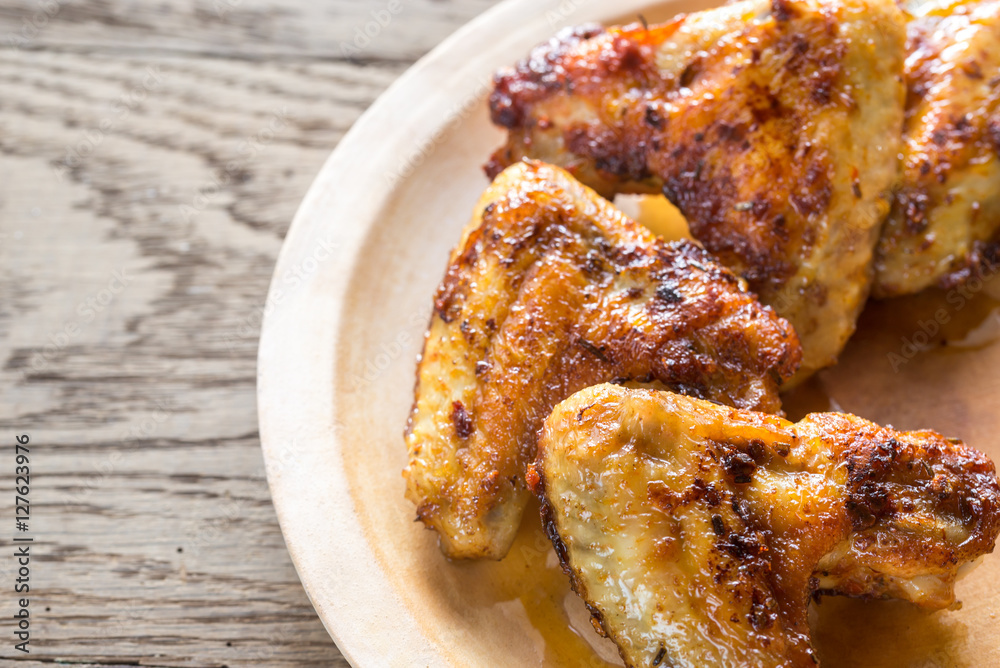 Fried chicken wings