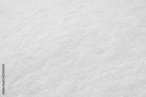 Closeup of freshly fallen snow