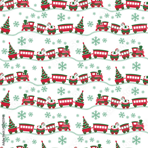 Christmas seamless background
