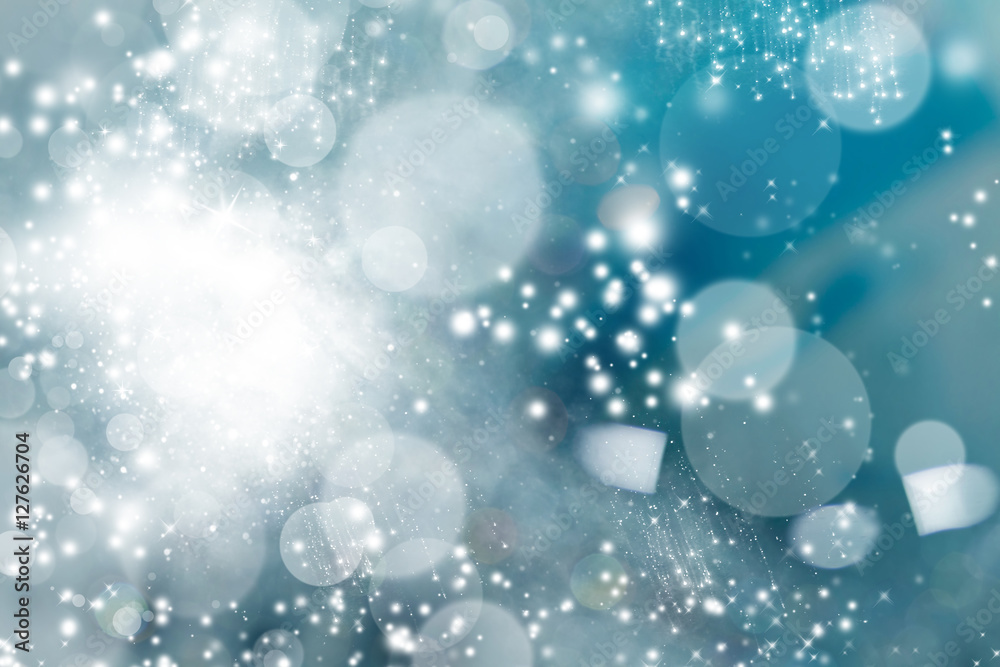 Abstract Christmas background of holiday lights Abstract Christmas background of holiday lights