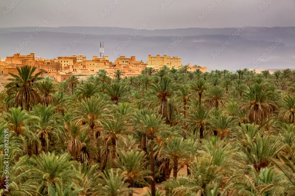 Kasbah in Draa Valley in Morocco Kasbah in Draa Valley in Morocco