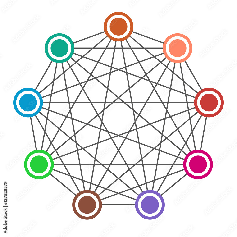 Neural net. Neuron network. Data engineering. Deep learning. Cognitive ...