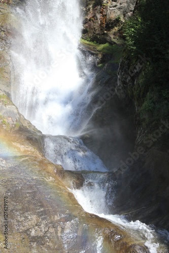 Wasserfall im Hochgebirge 