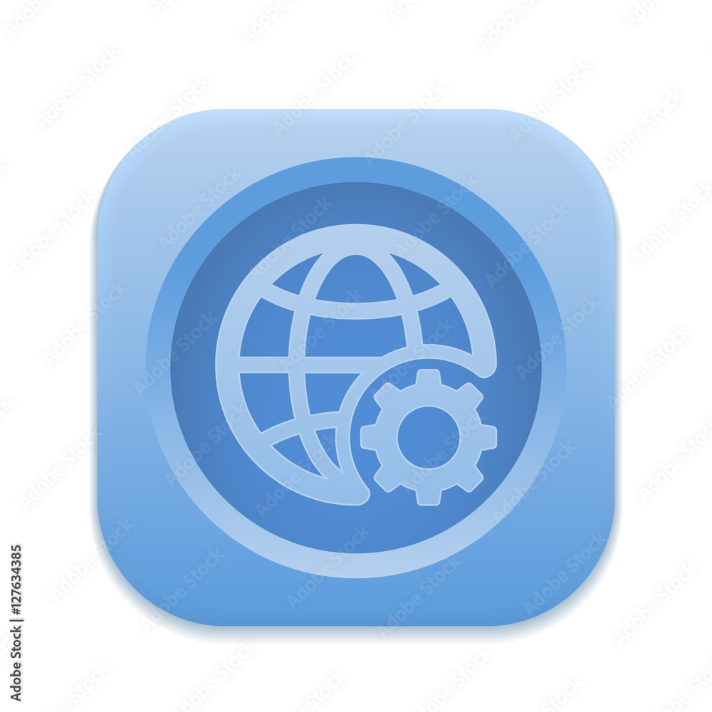 App Button - Round Square App Button - Round Square