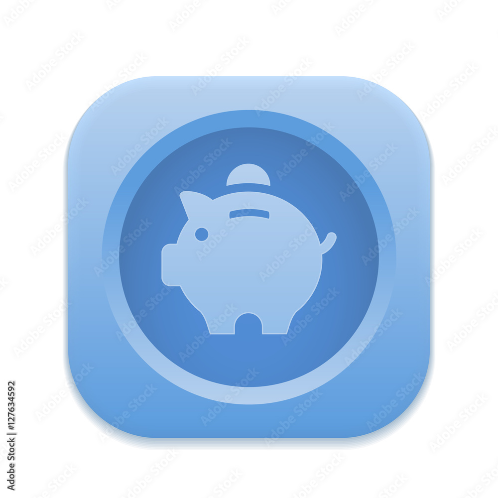 App Button - Round Square App Button - Round Square