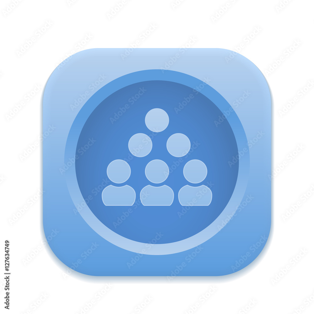 App Button - Round Square App Button - Round Square