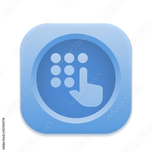 App Button - Round Square